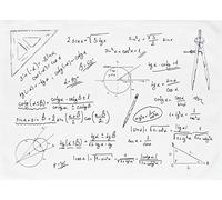 Half a Donkey The Maths and Trig Cotton Tea Towel