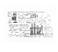 Half a Donkey The Organic Chemistry Laboratory Large Cotton Tea Towel