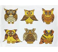Half a Donkey The Wise Owl Collection large cotton tea towel