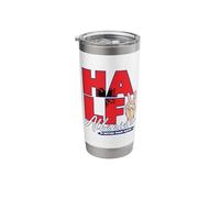 Half Albanian is Better Than None Albania Stainless Steel Insulated Tumbler