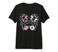 Half American Half Korea Girl US South Korean Premium T-Shirt