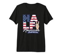 Half American is Better Than None USA Premium T-Shirt