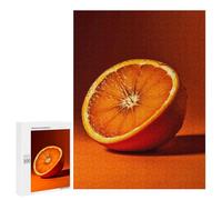 Half an Orange Jigsaw Puzzles Wooden Puzzle Personalized Picture Puzzle 500 PCS Family Decoration Puzzles for Adults Challenging Puzzle Family Wedding Graduation Present