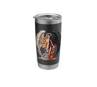 Half Angel Half Demon Stainless Steel Insulated Tumbler