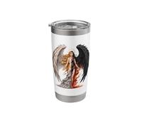 Half Angel Half Demon Stainless Steel Insulated Tumbler