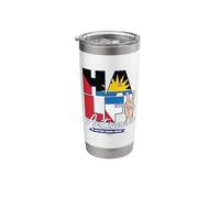 Half Antiguan is Better Than None Antigua Stainless Steel Insulated Tumbler
