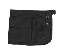 Half Apron Tool Pouch Belt, Adjustable Waist Bag with Multi Pockets, Polyester Hair Stylist Waist Apron for Salon Stylists, Barber, Makeup Artists, Gardening, Coffee Shop, Travel A