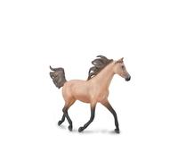 Bigjigs Toys Collecta Half Arabian Stallion Dunskin Toy, Horse Toy, Hand Painted, Cream