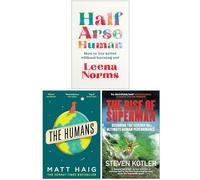 Half-Arse Human, The Humans & The Rise of Superman 3 Books Collection Set