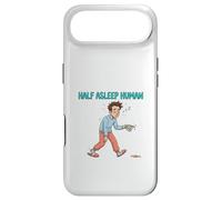Half Asleep Human Funny Morning Mood Design Case for iPhone Air