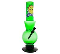 Half Baked "120 Minutes" 30cm Acrylic waterpipe bong (Green)