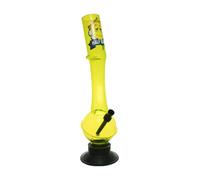 Half Baked "Mary j Bilge" 30cm Acrylic Waterpipe Bong (Olive Green)