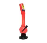 Half Baked "Mary j Bilge" 30cm Acrylic Waterpipe Bong (Red)