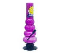Half Baked "Neervana" 30cm Acrylic Waterpipe Bong (Purple)