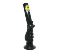 Half Baked "tramp" 30cm Acrylic Waterpipe Bong (Black)