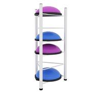 Half Balance Ball Storage Rack - 3/5/6/7 Tier Floor Stand Organizer for Home Gym - Exercise Bosu Slam Medicine Ball & Fitness Equipment Holder