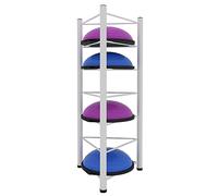 Half Balance Ball Storage Rack - 3/5/6/7 Tier Floor Stand Organizer for Home Gym - Exercise Bosu Slam Medicine Ball & Fitness Equipment Holder