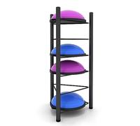 Half Balance Ball Storage Rack - 3/5/6/7 Tier Floor Stand Organizer for Home Gym - Exercise Bosu Slam Medicine Ball & Fitness Equipment Holder