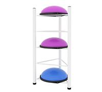 Half Balance Ball Storage Rack - 3/5/6/7 Tier Floor Stand Organizer for Home Gym - Exercise Bosu Slam Medicine Ball & Fitness Equipment Holder