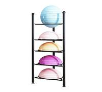 Half Balance Ball Storage Rack - 3/5/6/7 Tier Floor Stand Organizer for Home Gym - Exercise Bosu Slam Medicine Ball & Fitness Equipment Holder