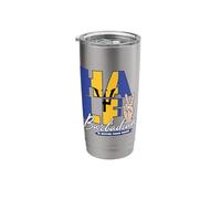 Half Barbadian is Better Than None Barbados Stainless Steel Insulated Tumbler