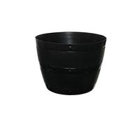 Half Barrel Planter Round Flower Plant Pot Outdoor Garden Plastic Planter Tub Indoor Outdoor 34cm & 55cm (1, 34cm (14"))