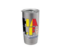 Half Belgian is Better Than None Belgium Stainless Steel Insulated Tumbler