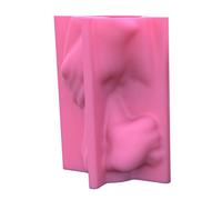 Half-Body Human Body Vase Silicone Pot Mold Flowerpot Clay Cement Plaster Mold Home Garden Flower Pot Flower Molds for Resin Casting