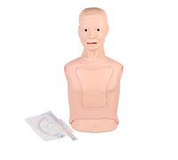 Half Body Nursing Model Airway Intubation Half Body Manikin Teaching Models Advanced Nasogastric Tube And Trachea Care M