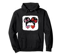 Half British half Chinese Girl Britain and China Mix Roots Pullover Hoodie