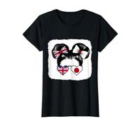 Half British Half Japanese Girl Britain and Japan Mix Roots T-Shirt