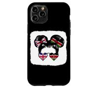 Half British half Kenyan Girl Britain and Kenya Mix Roots Case for iPhone 11 Pro