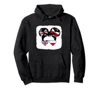 Half British half Polish Girl Britain and Poland Mix Roots Pullover Hoodie
