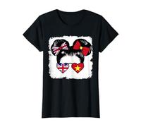 Half British Half Vietnamese Girl Britain Vietnam Mix Roots T-Shirt