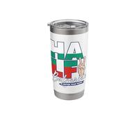 Half Bulgarian is Better Than None Bulgaria Stainless Steel Insulated Tumbler