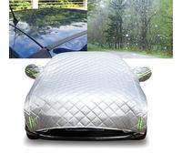 Half Car Cover Custom Fit For Seat Ibiza 2017-2026, Anti-Hail Car Covers for Outside Storage Waterproof All Weather Outdoor Dust Rain Snow Scratch proof -b21