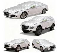 Half Car Cover for A236 Model-for Mercedes Benz AMG CLE 43 Cabriolet Car Half Cover Front Windshield Snow 190T Oxford Cloth Material(Color:AA)