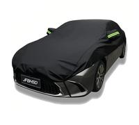 Half Car Cover for Audi sQ2 2018-2023, Waterproof And Uv-Proof Car Windshield Cover, Dustproof Breathable Anti-Scratch Rainproof Snowproof And Windproof