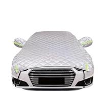 Half Car Cover for Benz C class(4door)2007-2014,Hail Protector Car Cover With Cotton Liner,All Weather Vehicle Body Cover for Sun,Rain,Uv,Dust,Silver