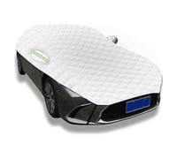 Half Car Cover For BMW X1, Thickened car cover waterproof breathable outdoor top garage for windshield 4 seasons snow rain uv protection
