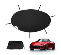 Half Car Cover for Mazda MX-5 NA NB, Car Cover Waterproof for Mazda MX-5 MK1 MK2 MK2.5, 210D Oxford Soft Top Roof Protector
