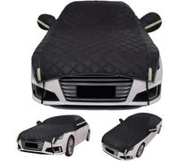 Half Car Cover for Mercedes SLR Stirling Moss 2009,Snow Frost Guard with Side Window & Mirror Protector,Thickened Top Protection for Hail,Snow & Impact