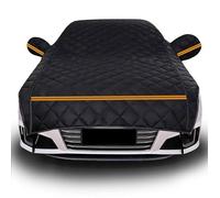 Half Car Cover Top for Mercedes CLA 2013-2023 Windshield Snow Cover, Hail Protector Sunroof for Dustproof Sunproof Waterproof, Car Cover for All Weather.