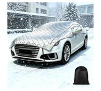 Half Car Cover Waterproof for For -d K uga Plug-in Hybrid 2020-2024 | Thickened Durable All-Season Sunproof Dustproof Scratch-Resistant Outdoor Freeze-Proof Frost-Proof Snow-Proof