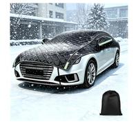Half Car Cover Waterproof for M itsubishi OutLander | Thickened Durable All-Season Sunproof Dustproof Scratch-Resistant Outdoor Freeze-Proof Frost-Proof Snow-Proof