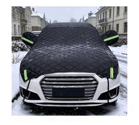 Half Car Cover Winter For Ford Mondeo II Sedan (B4Y) 1996-2000 | Outdoor Hail Protector Half Covers All Weather Snow Wind Leaf Scratch Sun Thicken Proof With Reflective Strips