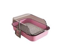 Half Cat Litter Pan Thick Anti-Pill Wall Large Space Litter Box