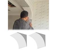 Half Circle Doorway Arch Kit 2 Pack for Indoor Door, Double Sided Wall Arch Decoration Ivory, Any Opening Door Curved Opening Molding(26x36x36cm/10.2x14.1x14.1")