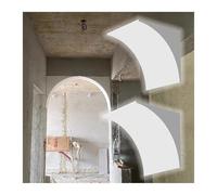 Half Circle Doorway Arch Kit DIY Foam Door Arch Trim Kit, Paintable Pre-Curved Design for Smooth Rounded Openings, Easy to Cut & Customize(46x46x46cm)