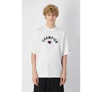 Half Circle Logo T-Shirt with Short Sleeves White